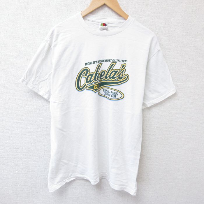 フルーツオブザルーム 00s 半袖Tシャツ カベラス ホワイト L | 古着