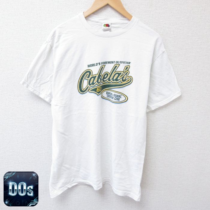 【50%OFF】フルーツオブザルーム 00s 半袖Tシャツ カベラス ホワイト L | 古着