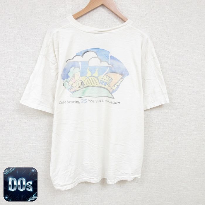 【50%OFF】ジャージーズ 00s 半袖Tシャツ イノベーション ホワイト XL | 古着