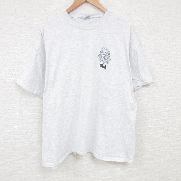 ヘインズ 00s 半袖Tシャツ DEA グレー XL | 古着