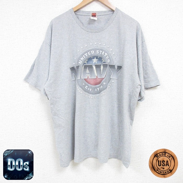 【50%OFF】ミリタリー 00s 半袖Tシャツ グレー XL | 古着