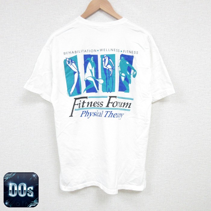 【50%OFF】ヘインズ 00s 半袖Tシャツ フィットネス ホワイト L | 古着