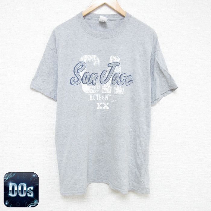 【50%OFF】フルーツオブザルーム 00s 半袖Tシャツ サンジョー グレー XL | 古着