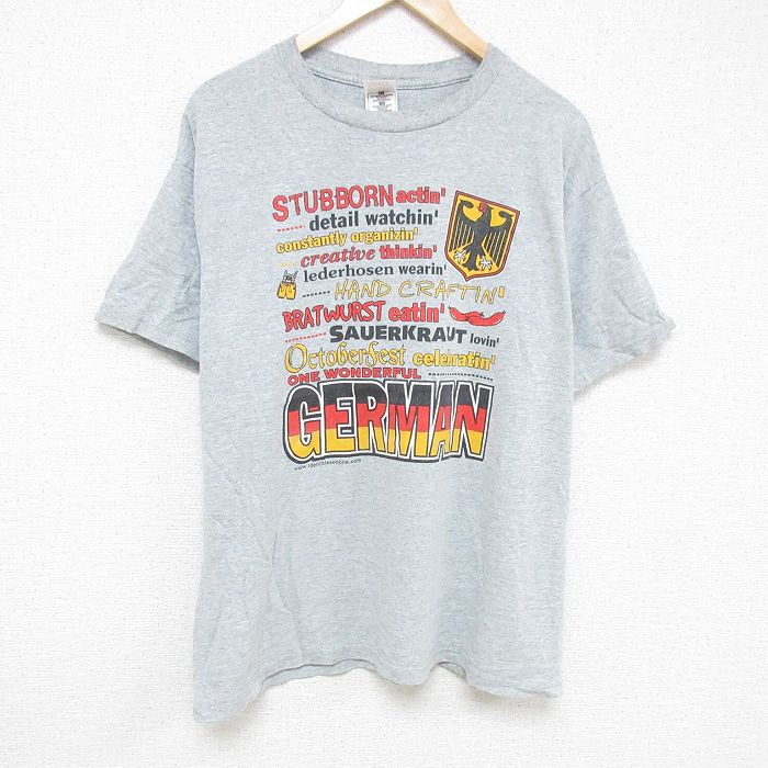 フルーツオブザルーム 00s 半袖Tシャツ グレー XL | 古着