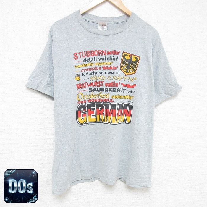 【50%OFF】フルーツオブザルーム 00s 半袖Tシャツ グレー XL | 古着