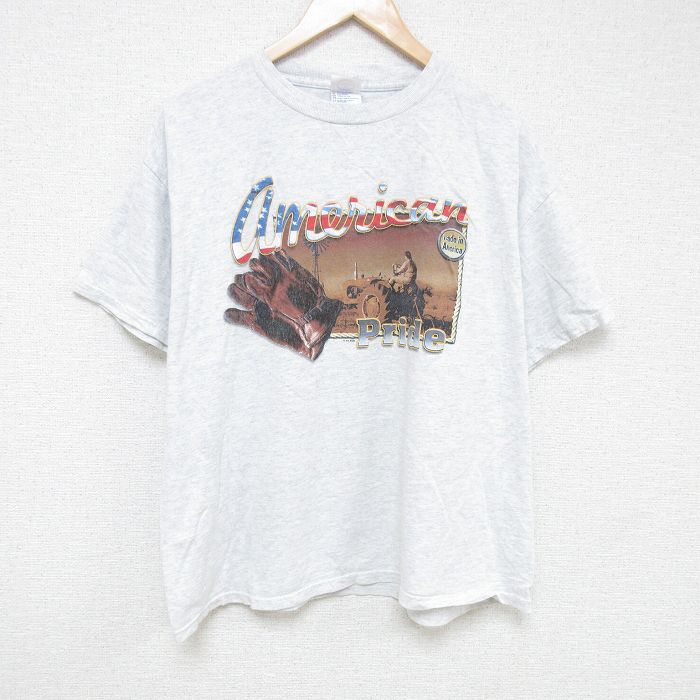 00s 半袖Tシャツ トラクター グレー XL | 古着