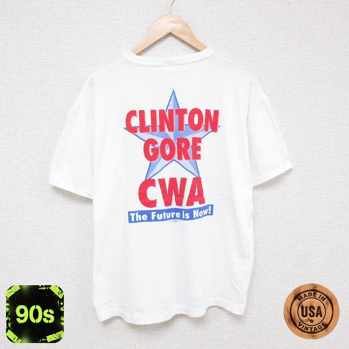 【50%OFF】90s 半袖Tシャツ CWA ホワイト XL | 古着
