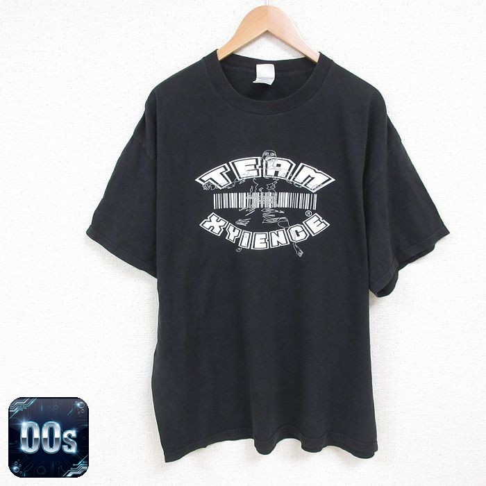 【50%OFF】00s 半袖Tシャツ サイエンス ブラック XL | 古着