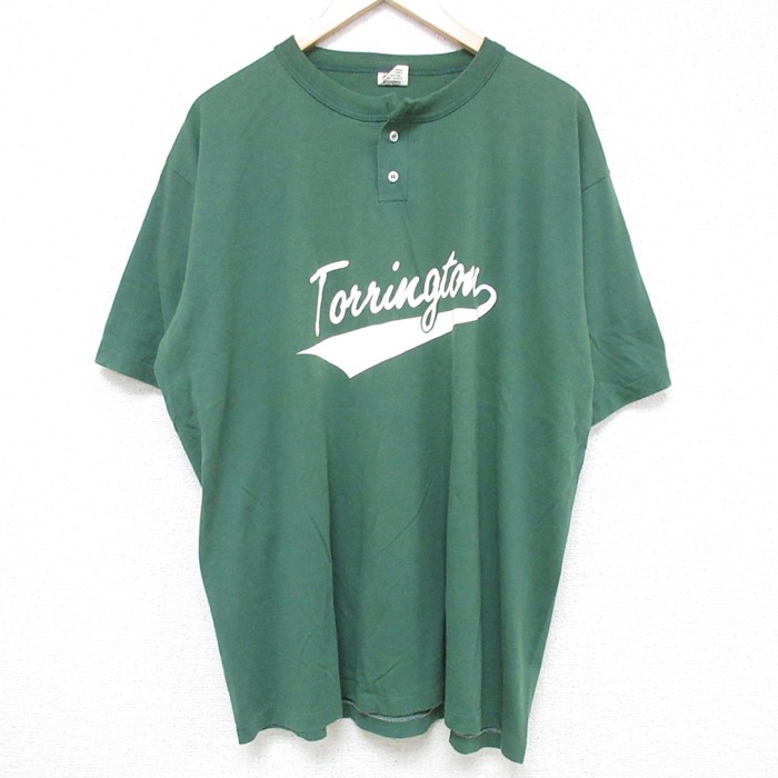 90s 半袖Tシャツ Torrington グリーン XL | 古着