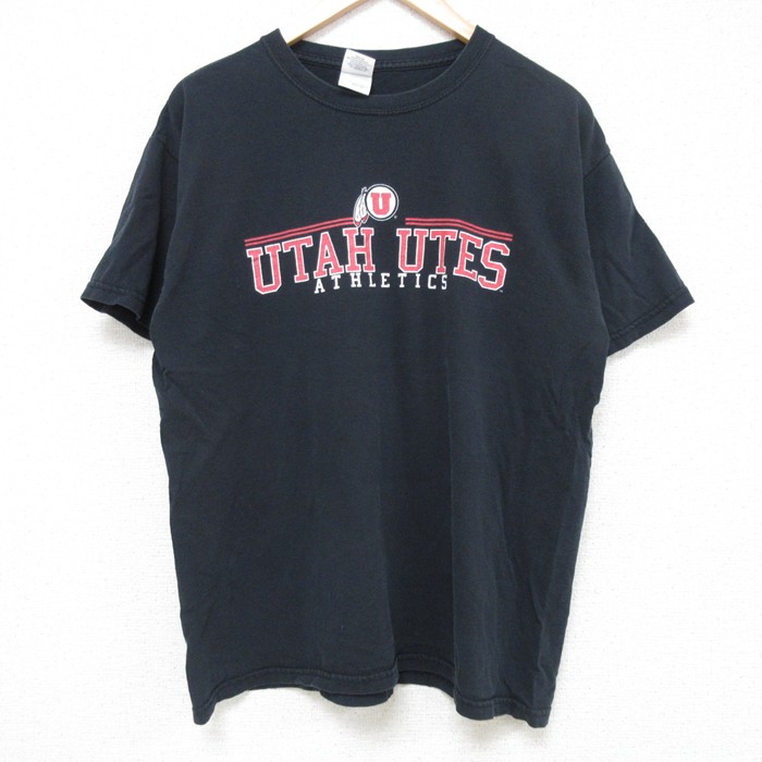 00s 半袖Tシャツ ユタ ブラック L | 古着