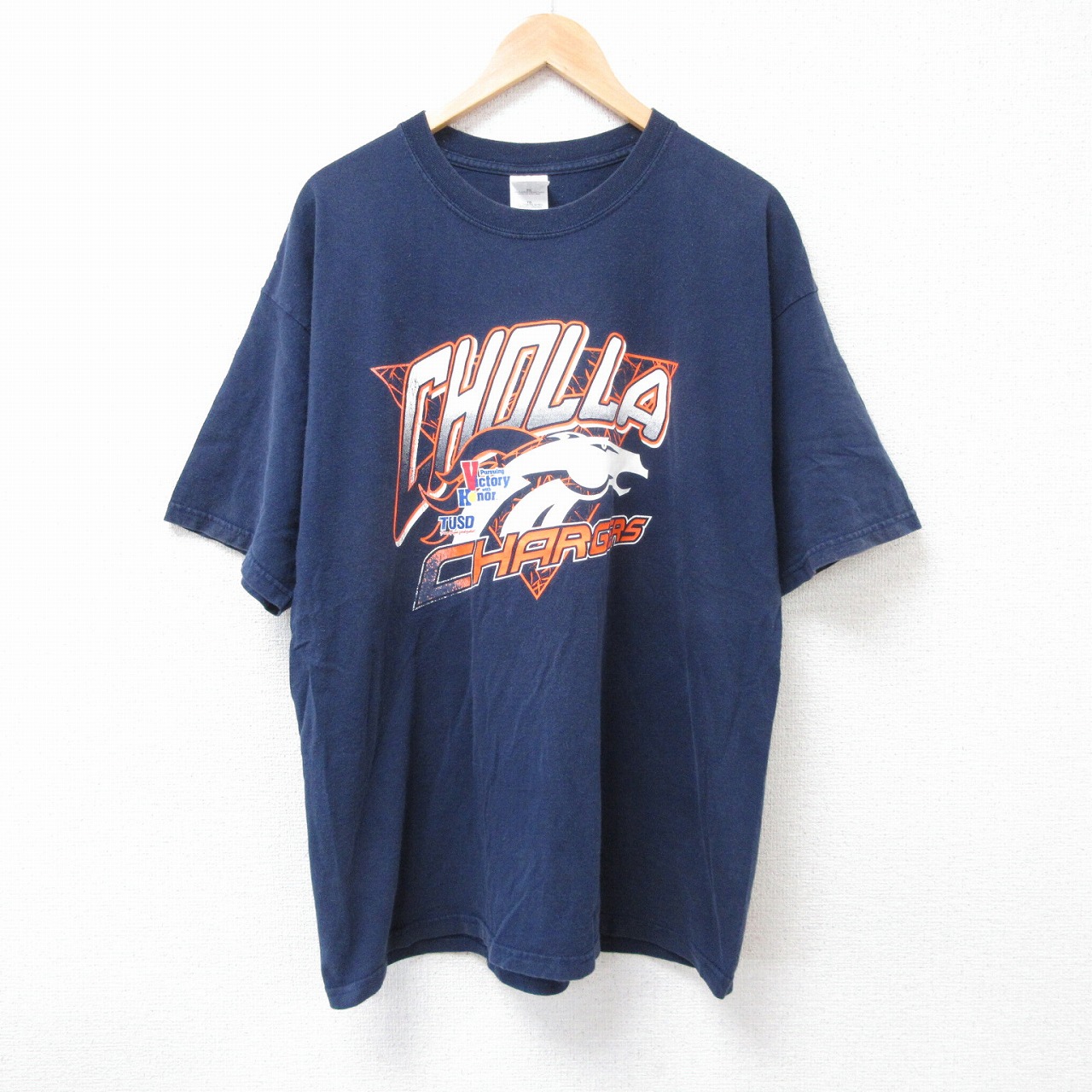 半袖Tシャツ 鳥 ネイビー XL | 古着