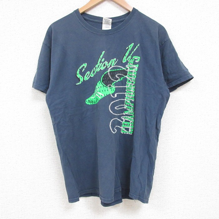 ウィングフット 00s 半袖Tシャツ ネイビー L | 古着