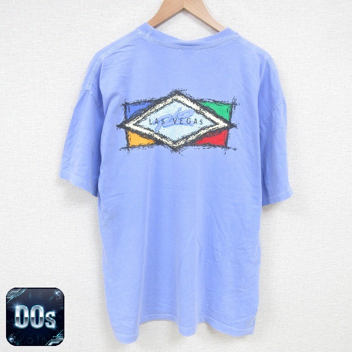【50%OFF】00s 半袖Tシャツ ラスベガス パープル XL | 古着