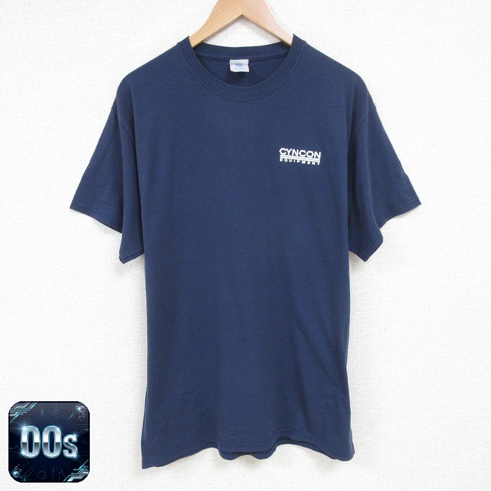 【50%OFF】00s 半袖Tシャツ CYNCON ネイビー L | 古着