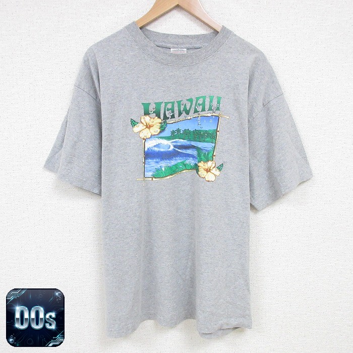【50%OFF】00s 半袖Tシャツ ハワイ グレー XL | 古着