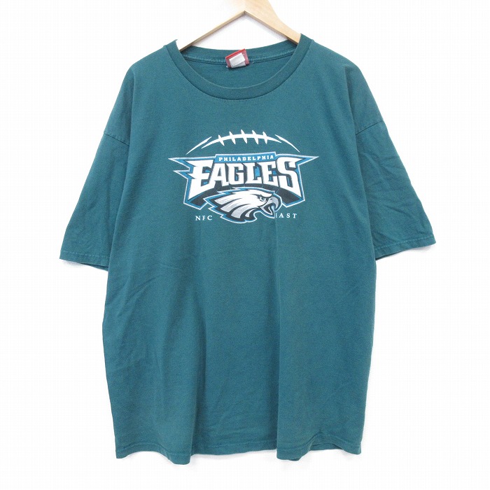 00s 半袖Tシャツ フィラデルフィアイーグルス グリーン XL | 古着