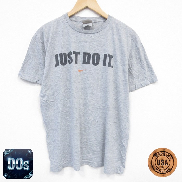 ナイキ 00s 半袖Tシャツ JUST DO IT パープル XL | 古着