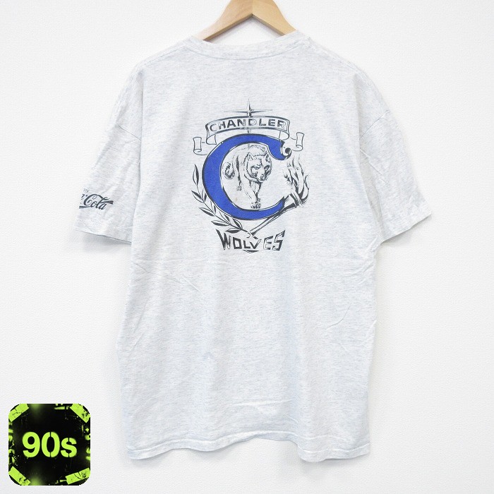 オニータ 90s 半袖Tシャツ オオカミ グレー XL | 古着