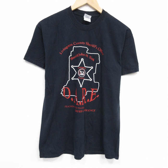 00s 半袖Tシャツ DARE ブラック M | 古着
