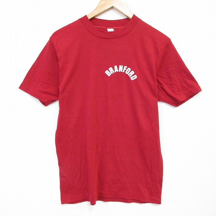 半袖Tシャツ BRANFORD レッド M | 古着