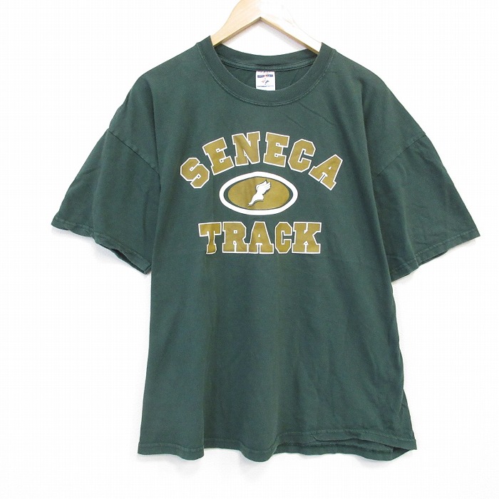 ジャージーズ 00s 半袖Tシャツ ウィングフット グリーン XL | 古着