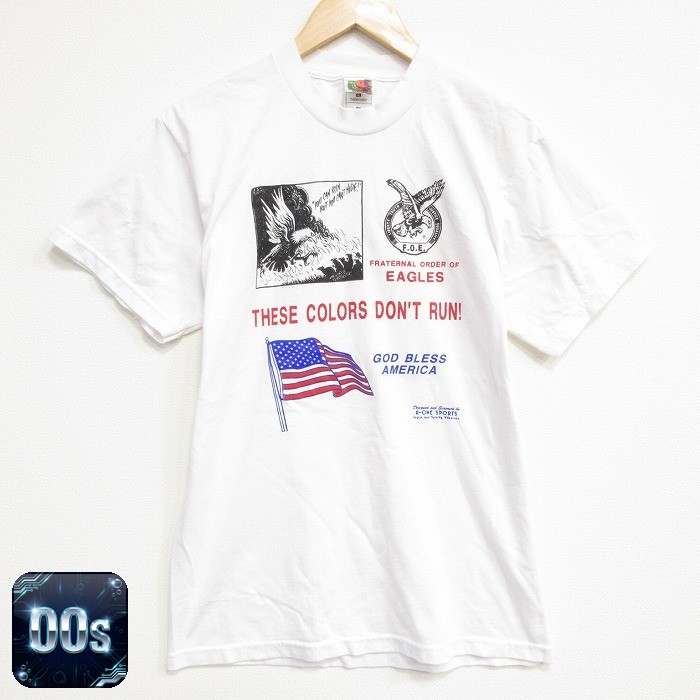 フルーツオブザルーム 00s 半袖Tシャツ 鳥 ホワイト M | 古着