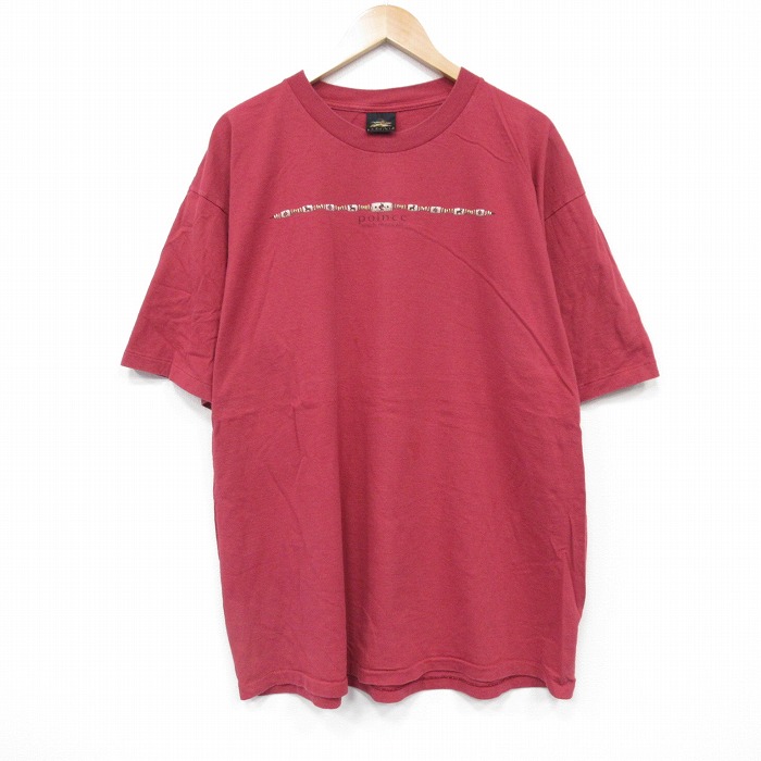 00s 半袖Tシャツ pointe レッド XL | 古着