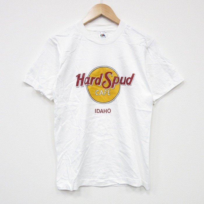 フルーツオブザルーム 80s 半袖Tシャツ Hard Spud ホワイト S | 古着