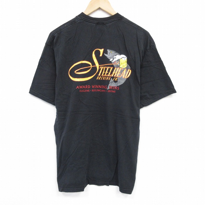 【50%OFF】ジャージーズ 90s 半袖Tシャツ ビール ブラック XL | 古着