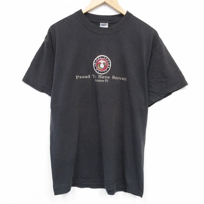 00s 半袖Tシャツ Proud刺繍 ブラック L | 古着