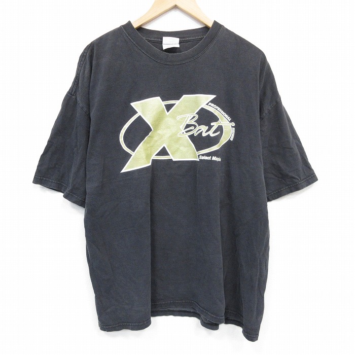 00s 半袖Tシャツ ブラック XL | 古着
