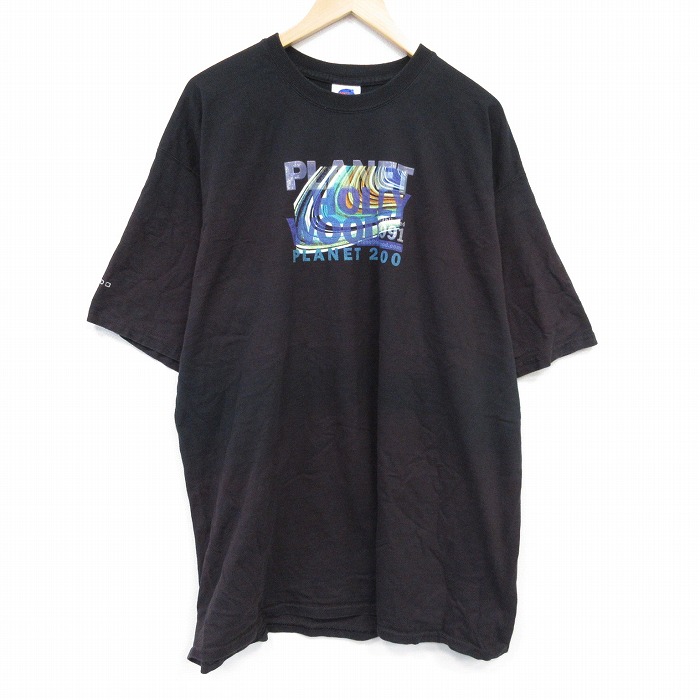 プラネットハリウッド 00s 半袖Tシャツ ブラック XL | 古着