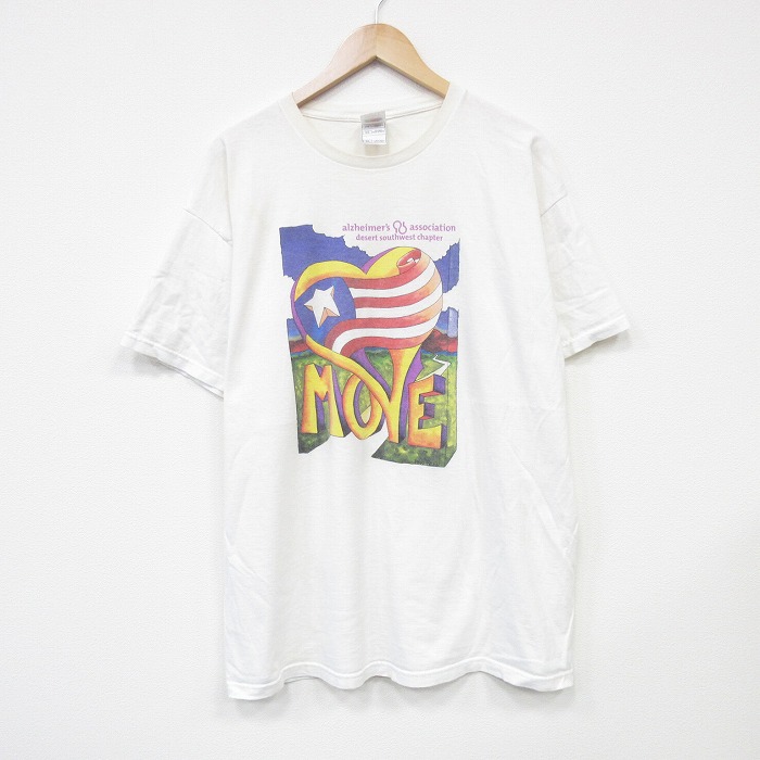 フルーツオブザルーム 00s 半袖Tシャツ MOVE企業広告 ホワイト XL | 古着
