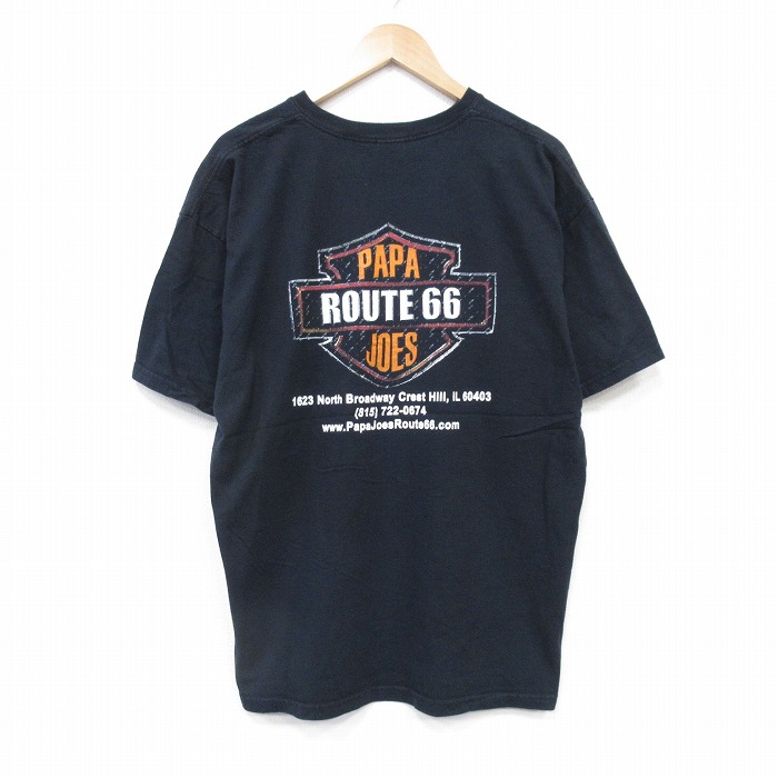 00s 半袖Tシャツ PAPA ブラック XL | 古着