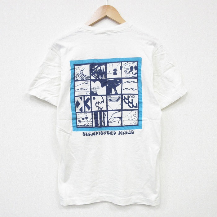 フルーツオブザルーム 90s 半袖Tシャツ イルカ ホワイト M | 古着