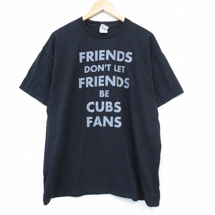 フルーツオブザルーム 00s 半袖Tシャツ メッセージ ブラック XL | 古着