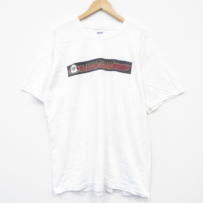 00s 半袖Tシャツ ボストン ホワイト XL | 古着