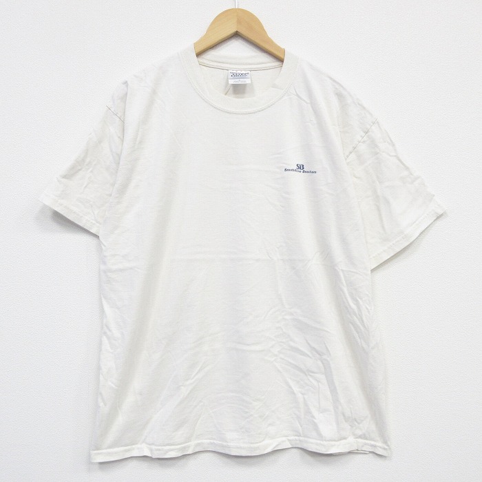 00s 半袖Tシャツ SB 生成り ベージュ XL | 古着
