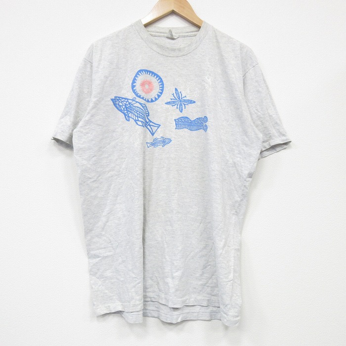 半袖Tシャツ 霜降り グレー XL | 古着