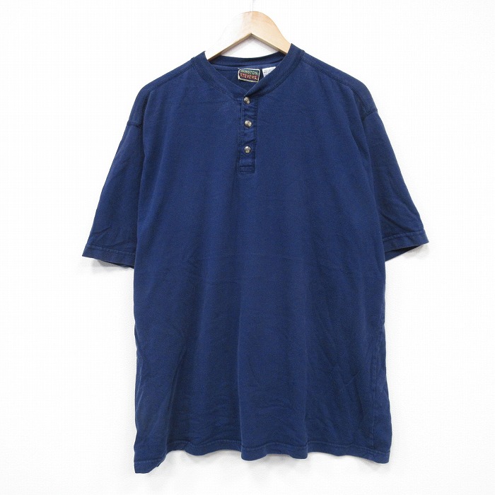 90s 半袖Tシャツ ネイビー XL | 古着