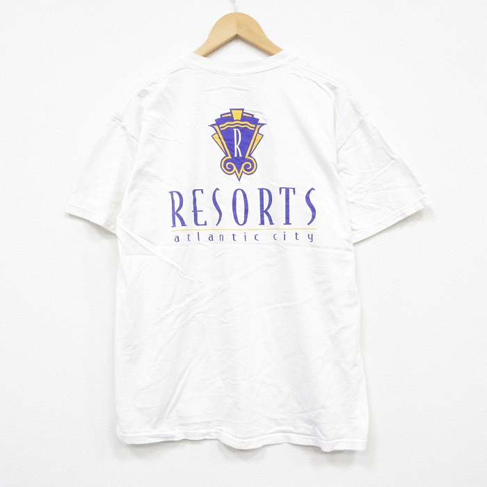 フルーツオブザルーム 00s 半袖Tシャツ リゾート ホワイト XL | 古着