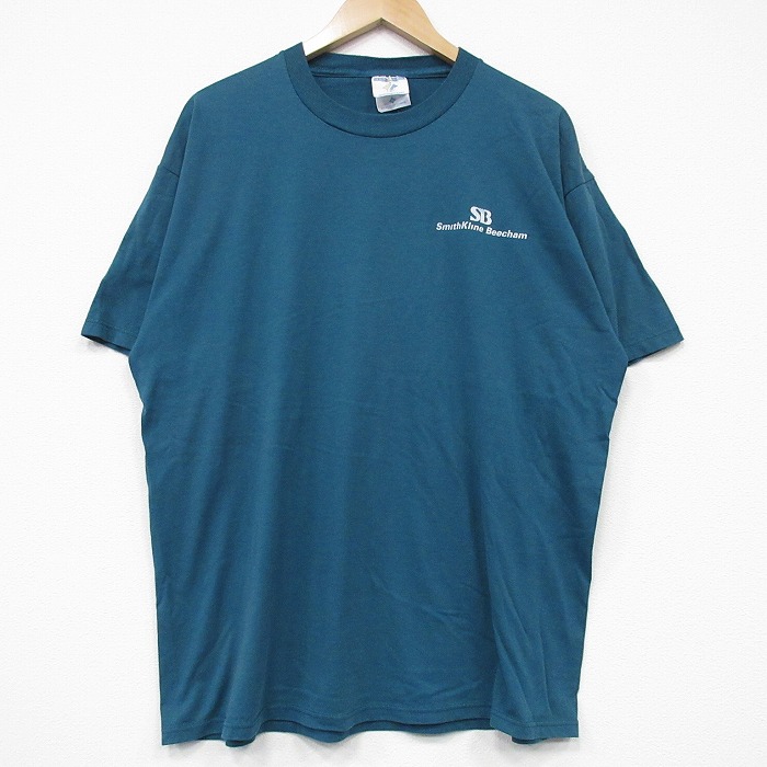 ジャージーズ 90s 半袖Tシャツ SB ライトブルー XL | 古着