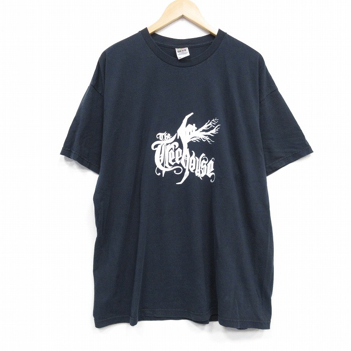 フルーツオブザルーム 00s 半袖Tシャツ ハウス ブラック XL | 古着
