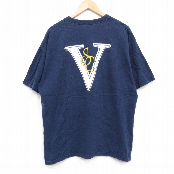 00s 半袖Tシャツ SC ネイビー XL | 古着