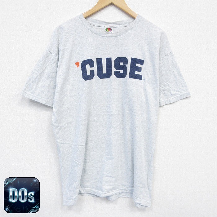 フルーツオブザルーム 00s 半袖Tシャツ CUSE グレー XL | 古着