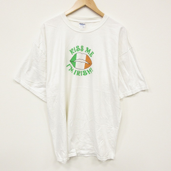 00s 半袖Tシャツ キスミー ホワイト XL | 古着