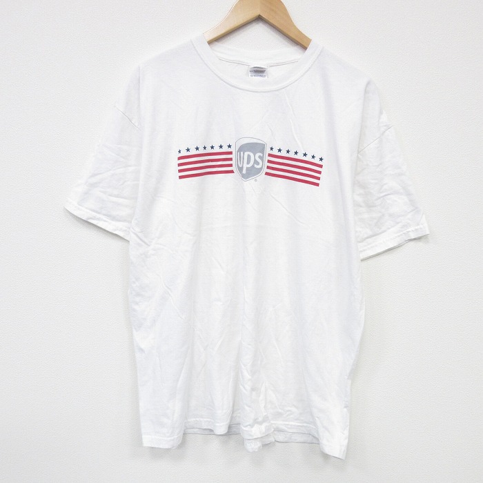 00s 半袖Tシャツ UPS ホワイト XL | 古着