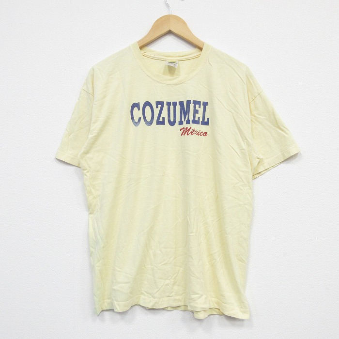 90s 半袖Tシャツ コズメル イエロー XL | 古着