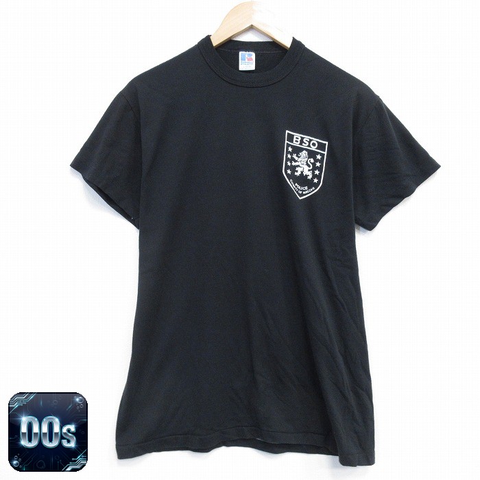 00s 半袖Tシャツ BSO ブラック M | 古着