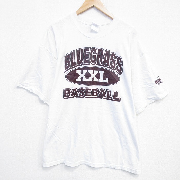00s 半袖Tシャツ ベースボール ホワイト XL | 古着